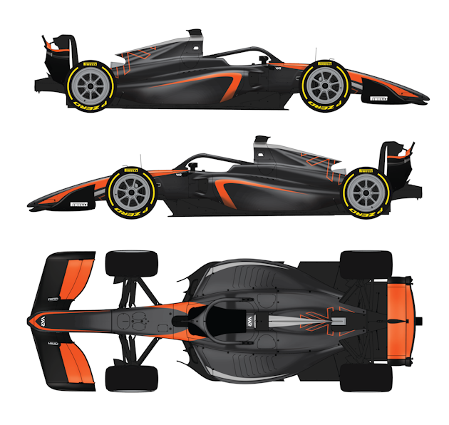 FIA Formula 2 Livery