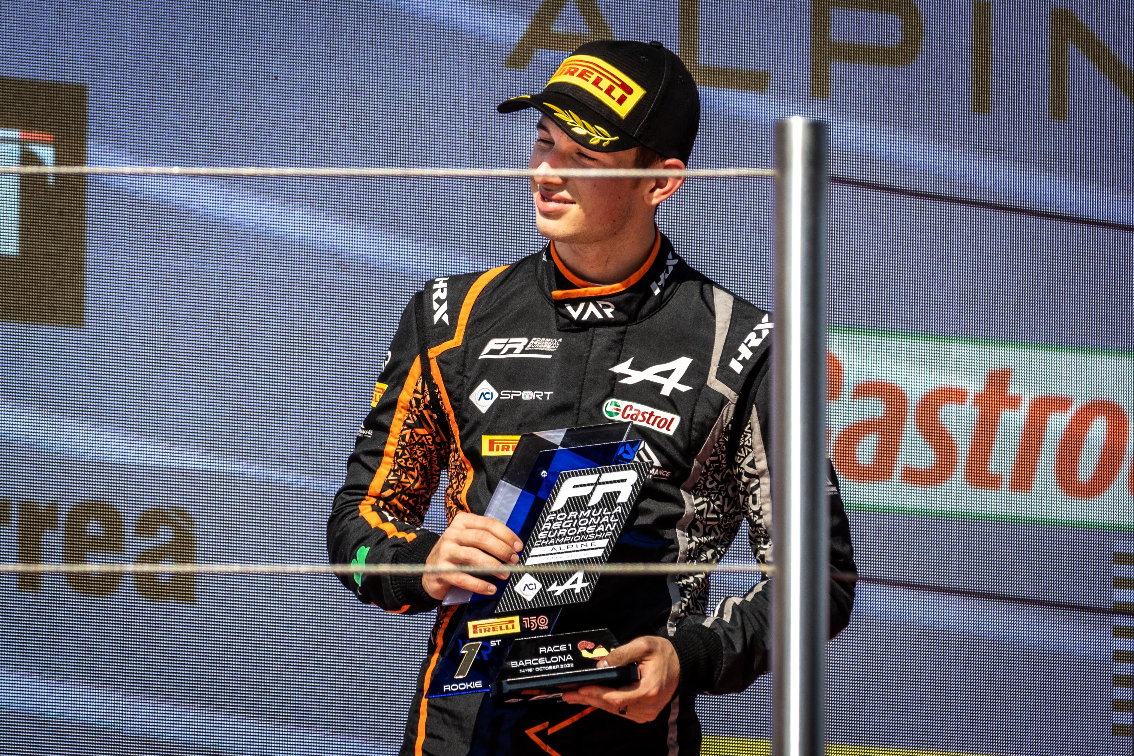 P1 rookie podium for Dufek