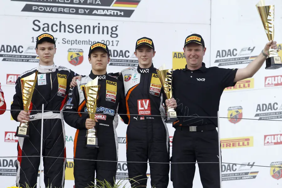 First 1-2-3 victory in history of Van Amersfoort Racing