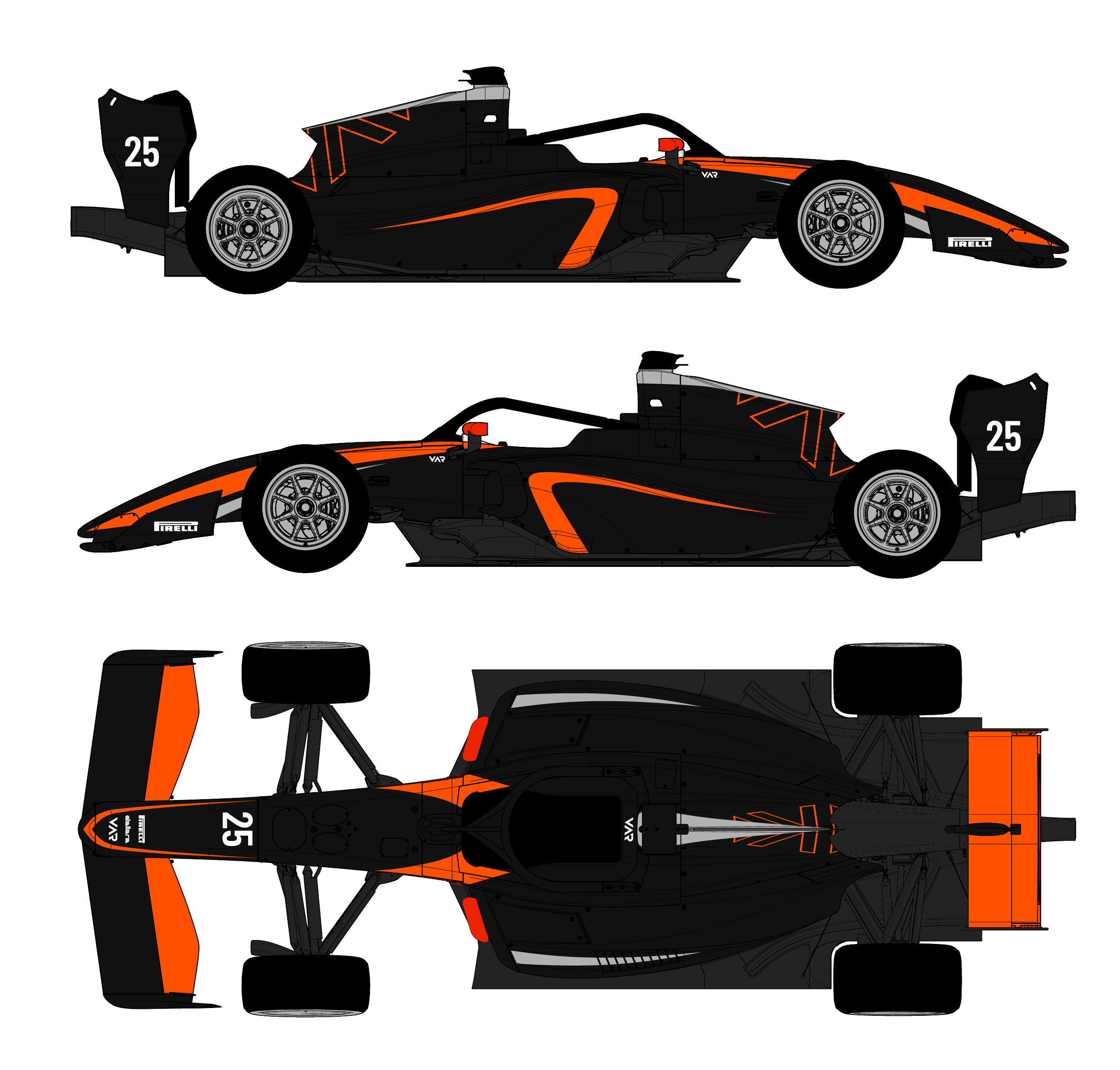 FIA Formula 3 Livery