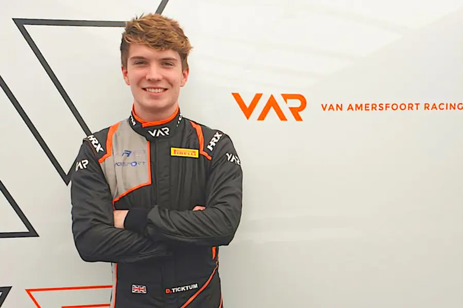 Dan Ticktum to compete for VAR in FR European Championship